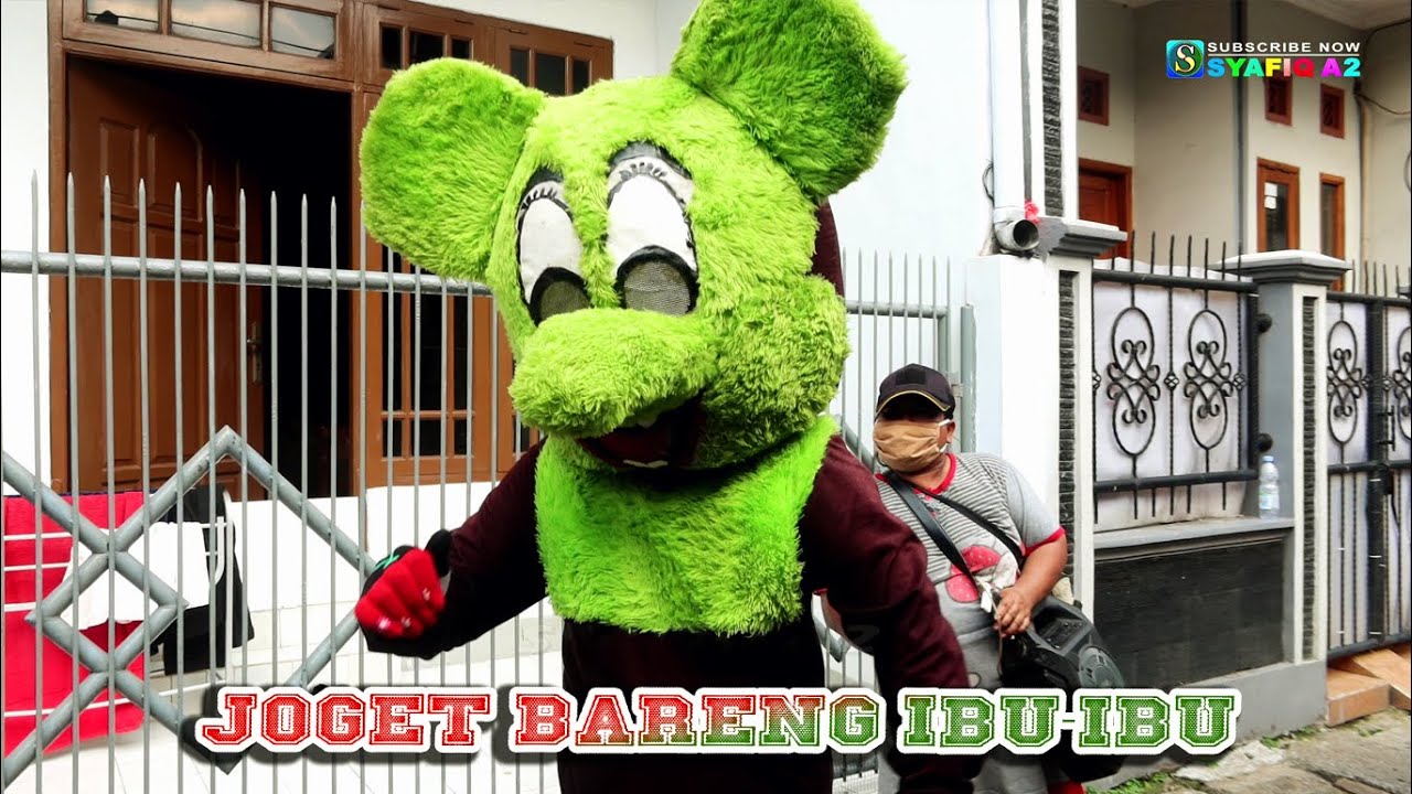 BADUT TIKUS LUCU, JOGET SANTUY BARENG IBU-IBU