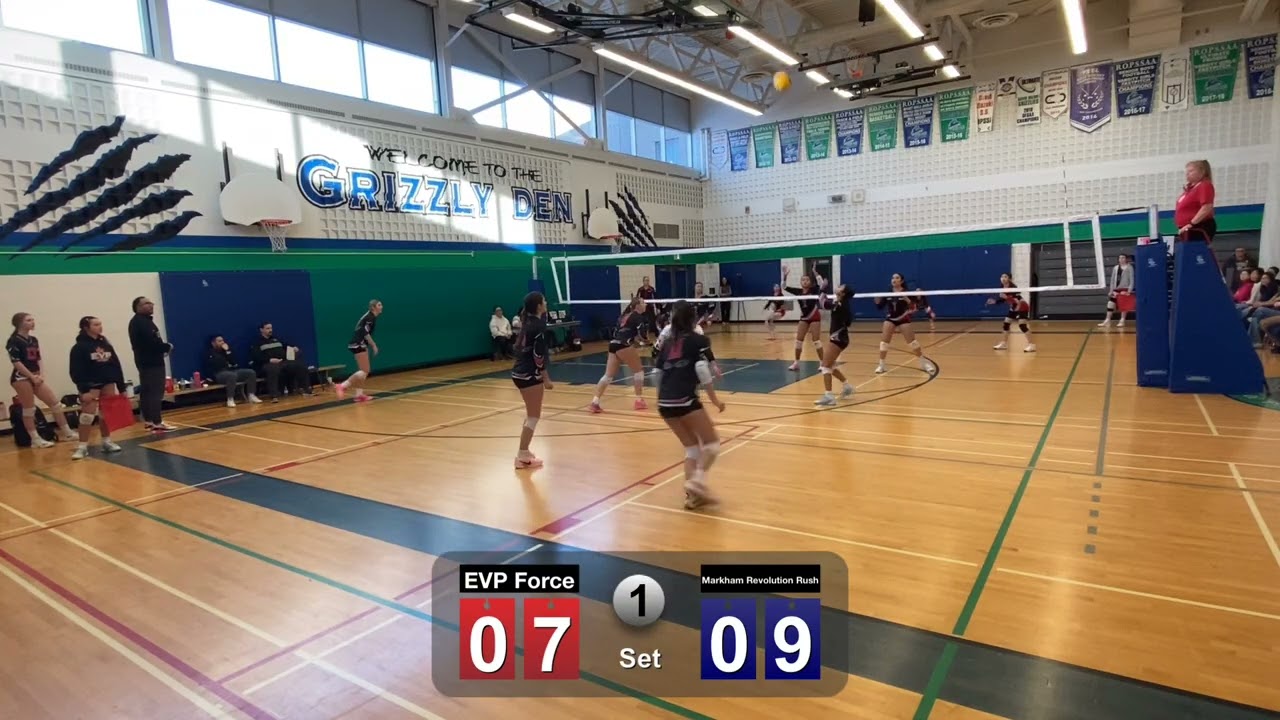 Mar 1 17U Final v  Markham Revolution Rush Set 1
