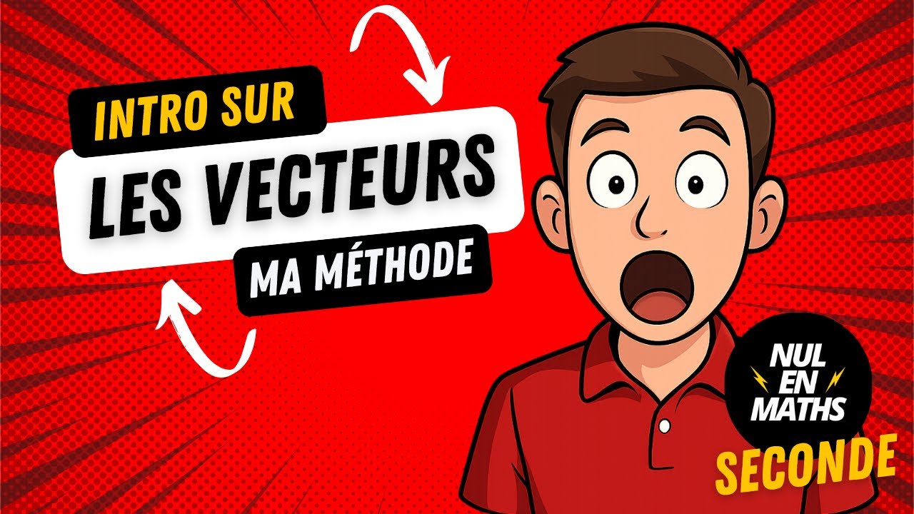 Les Vecteurs : Pourquoi personne ne m'a dit que c'était si simple ?!!