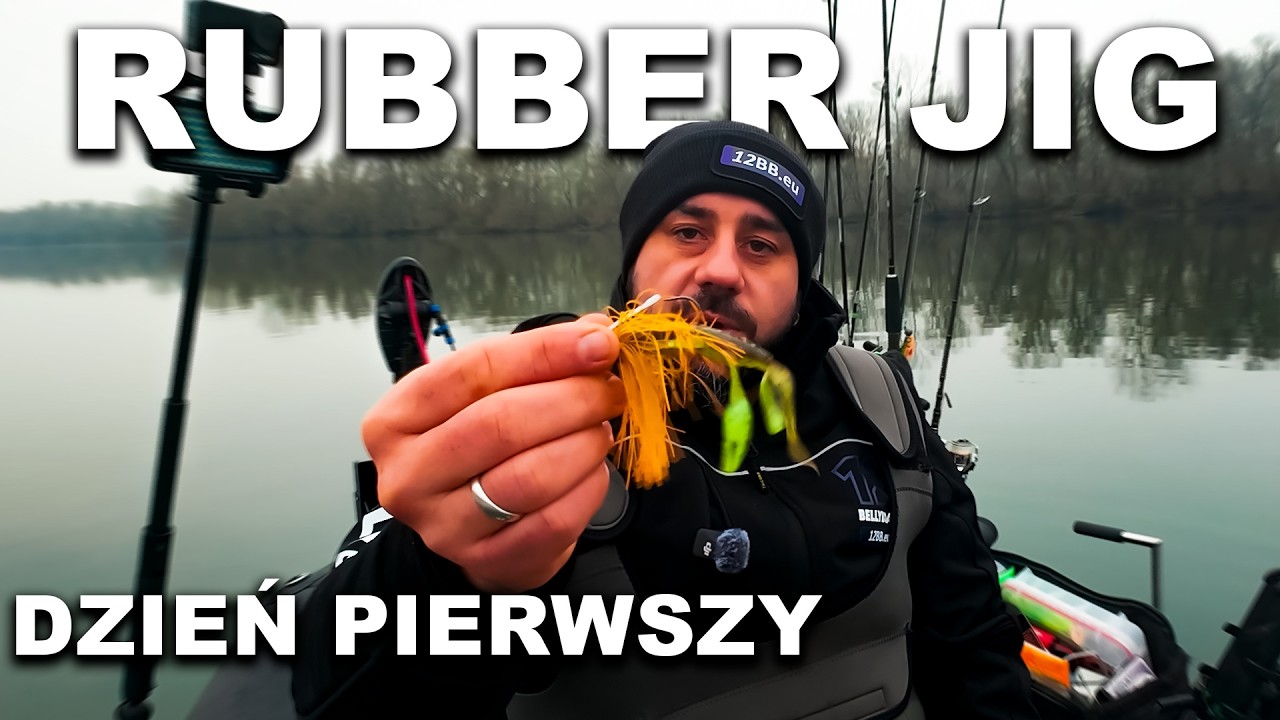 Test RUBBER JIG na OKONIE – Dzień Pierwszy z Pływadełka | Mój Setup i Prowadzenie Przynęty