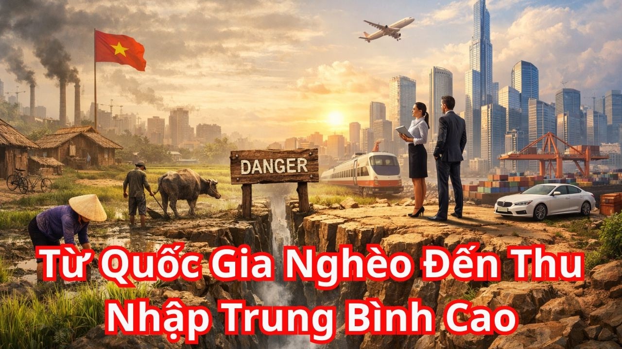 Từ Quốc Gia Nghèo Đến Thu Nhập Trung Bình Cao: Việt Nam Đang Ở Đỉnh Cao Hay Trước Một Bẫy Nguy Hiểm