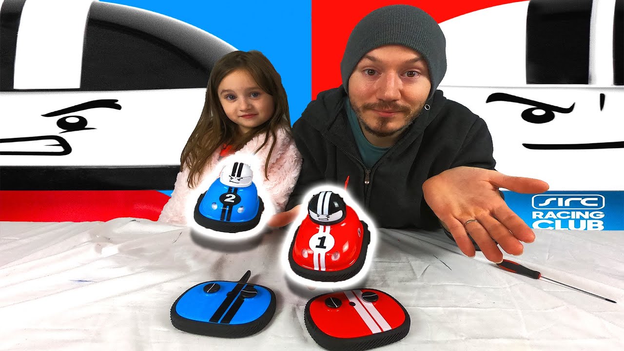 Bumper Cars Battle   Sharper Image RC speed Bumper Cars