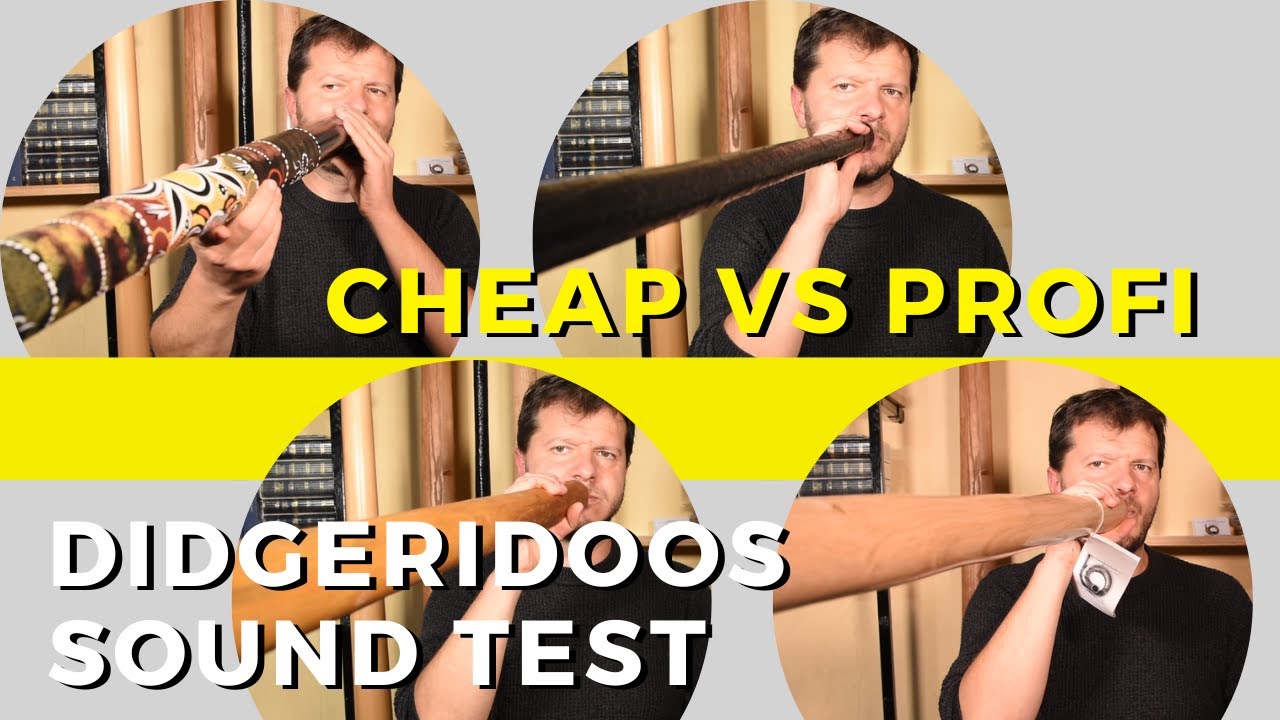 Cheap Didgeridoos: Are They Worth the Cost? Sound test compared with professional didgeridoos.