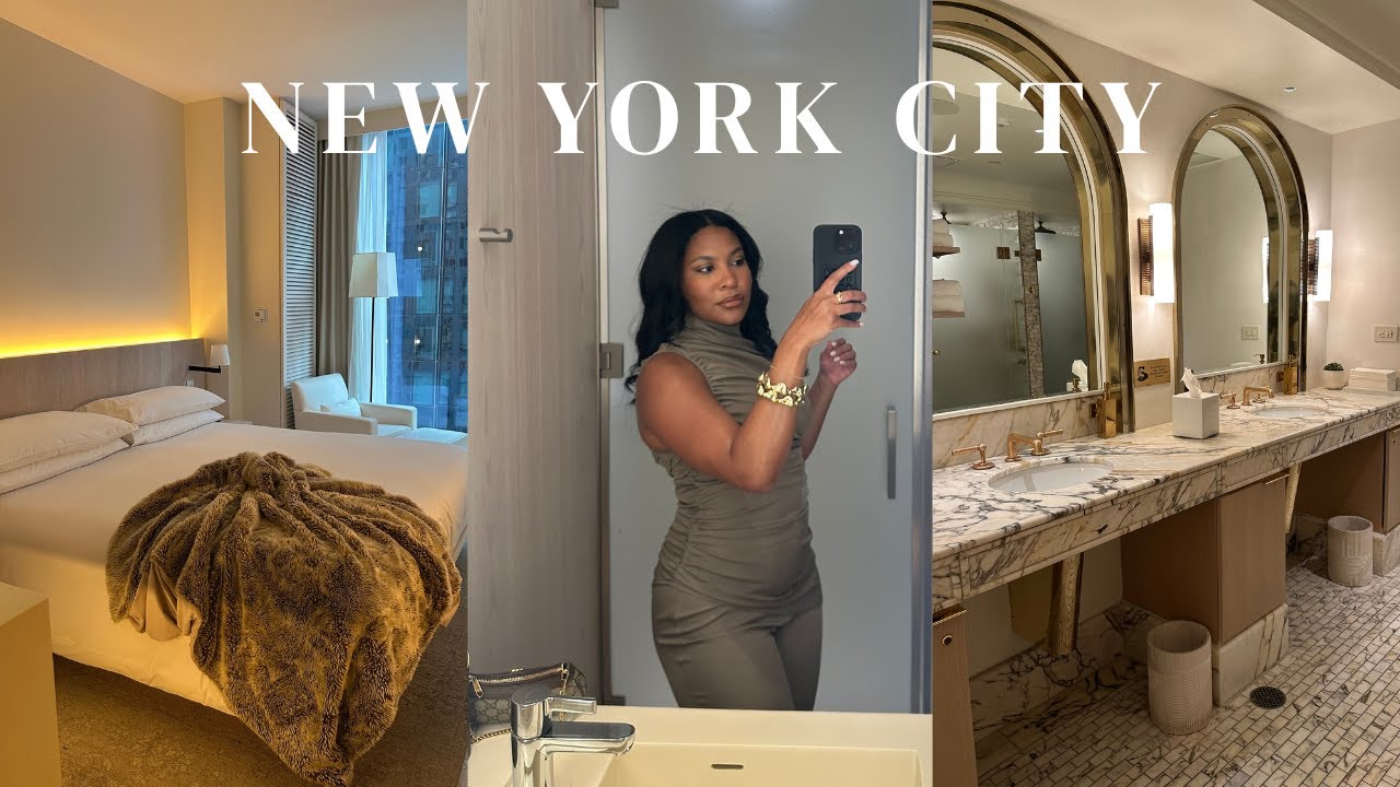 48 HOURS IN NEW YORK CITY | times square edition hotel, spa day at fouquet's, broadway show & more