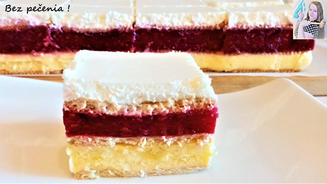 Замечательный малиновый десерт совсем без выпечки! Отличный рецепт 🤩