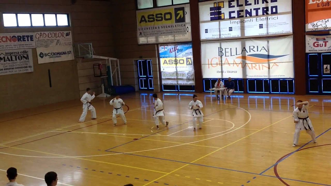 Esame per Cintura Nera di Elisa Pea (Parte 1 - kihon) - Scuola di Karate Heijo Shin Dojo