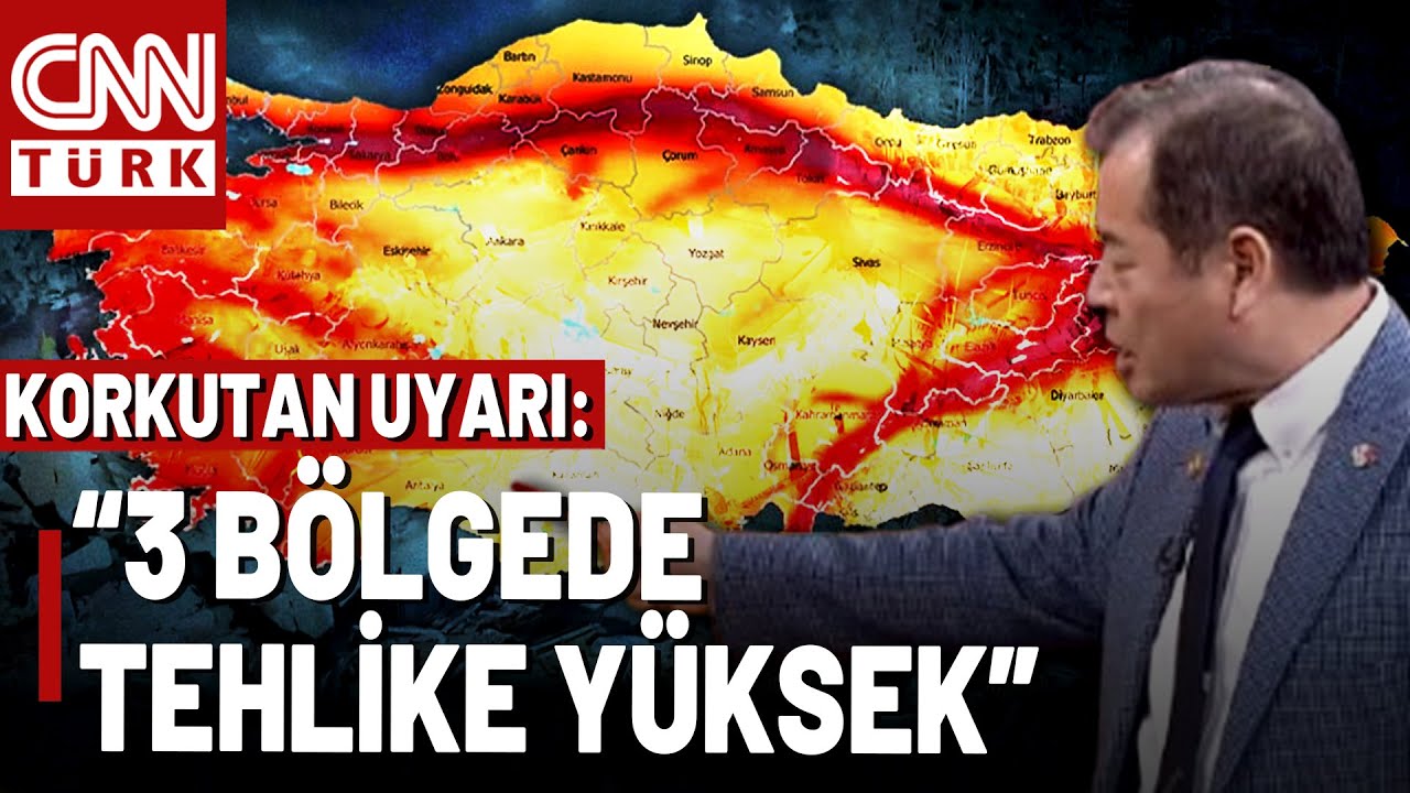 O 3 Bölge Alarm Veriyor: Türkiye Büyük Deprem Riski Altında!