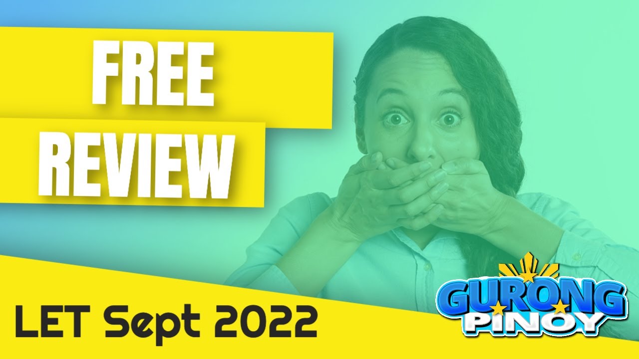 FREE Review for LET