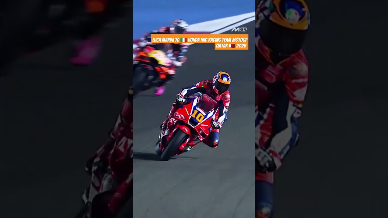 Luca marini 10 🇮🇹 Honda HRC racing team MotoGP Qatar 🇶🇦 GP 