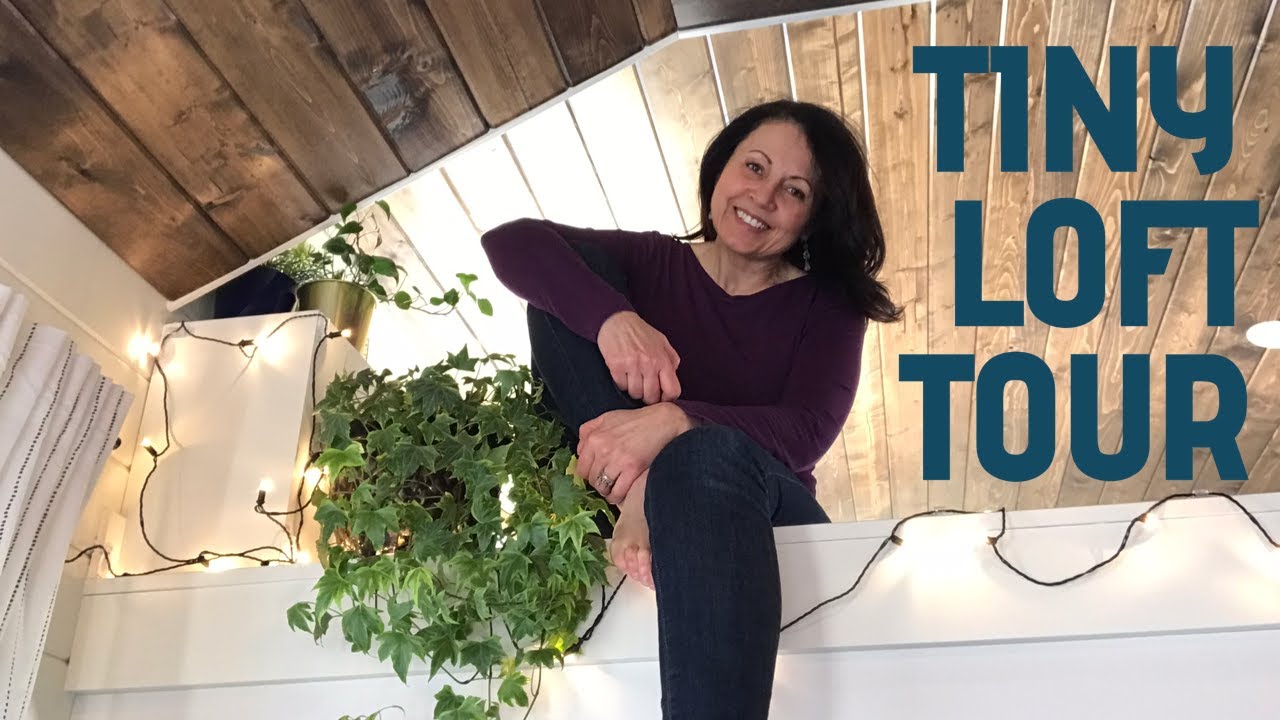 Tour Of My Tiny House Loft!