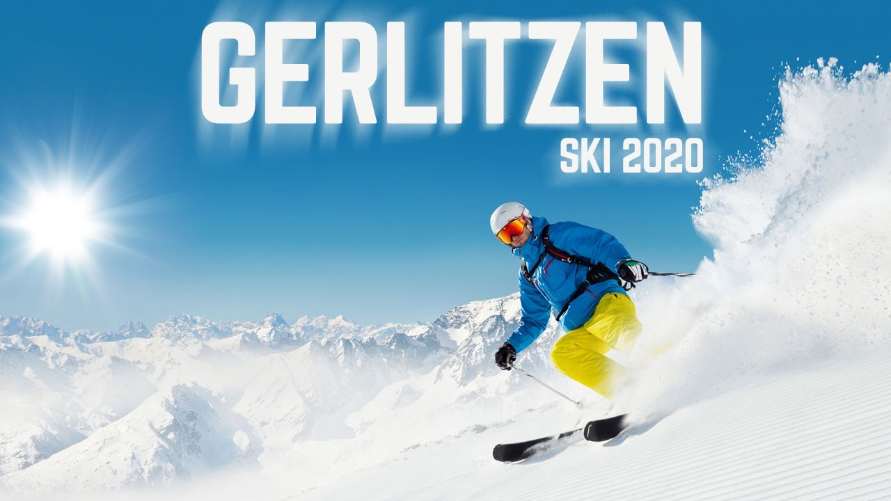 Gerlitzen Ski GoPro Austria Decent from Summit Piste #1 - Gipfel - Pöllinger - Moser - to Kanzelhöhe