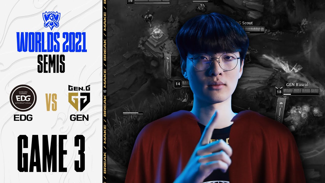 단 하나의 수 | EDG vs. GEN 게임 3 하이라이트 | Semifinals Day 2 | 10.31 | 2021 월드 챔피언십