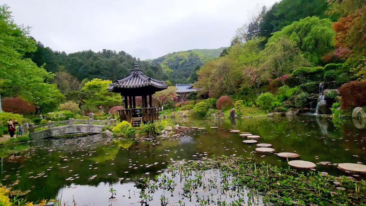 Garden of Morning Calm، A Hidden Gem in Korea 🇰🇷 (아침고요수목원) | 4k Korea travel guide