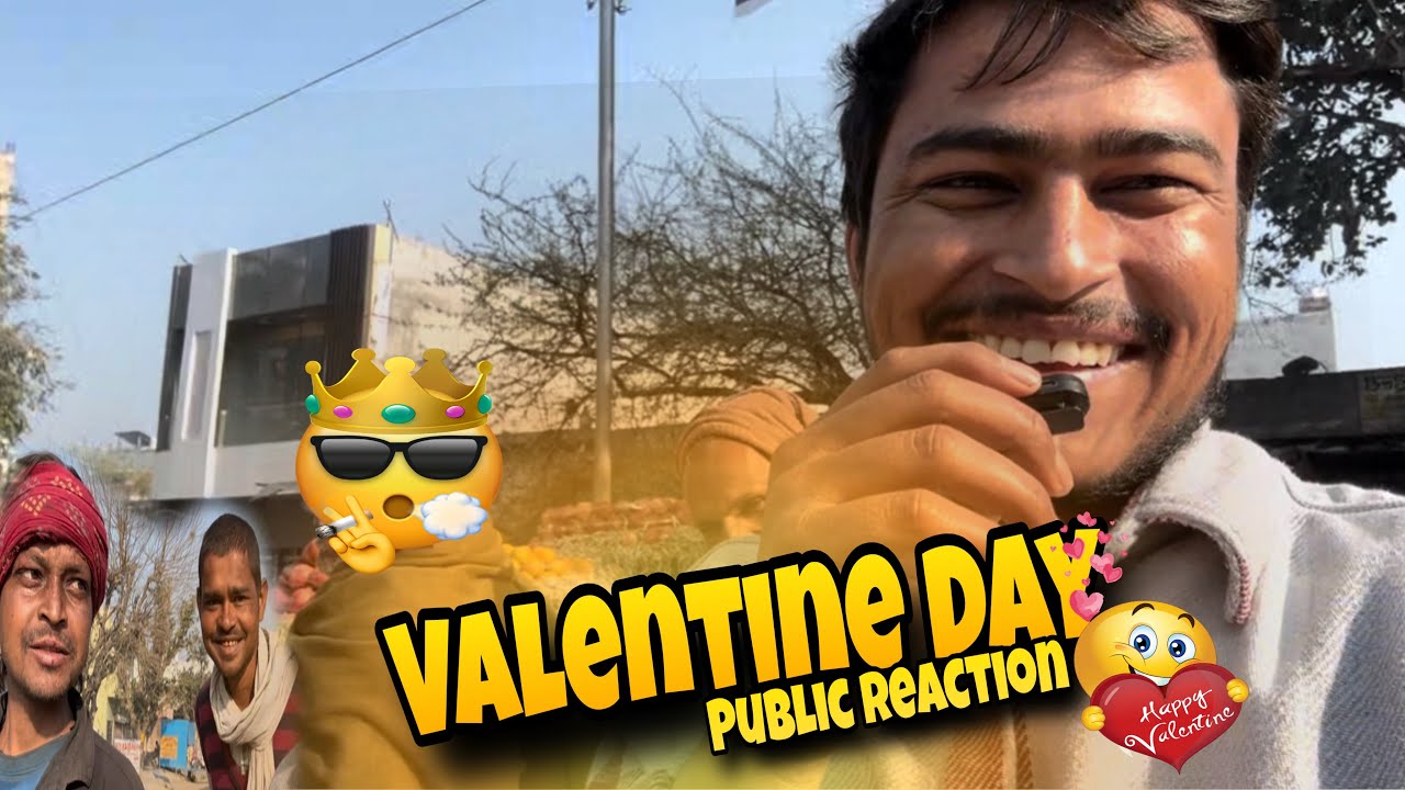 Public Reaction On Valentine Day ❤️✨
