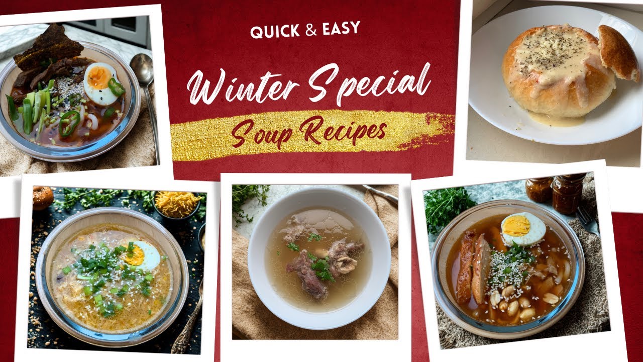 Ramadan Iftar Special | 5 Easy & Comforting Soups