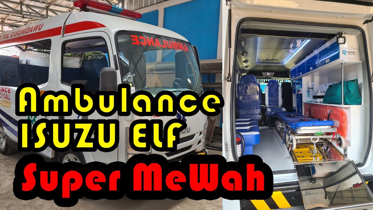 Ambulance Mobil Isuzu Elf Interior Super Keren