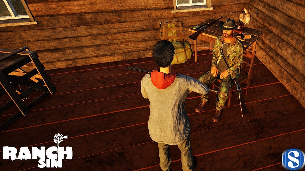 Earning the New Hunting Rifle (Ranch Simulator)