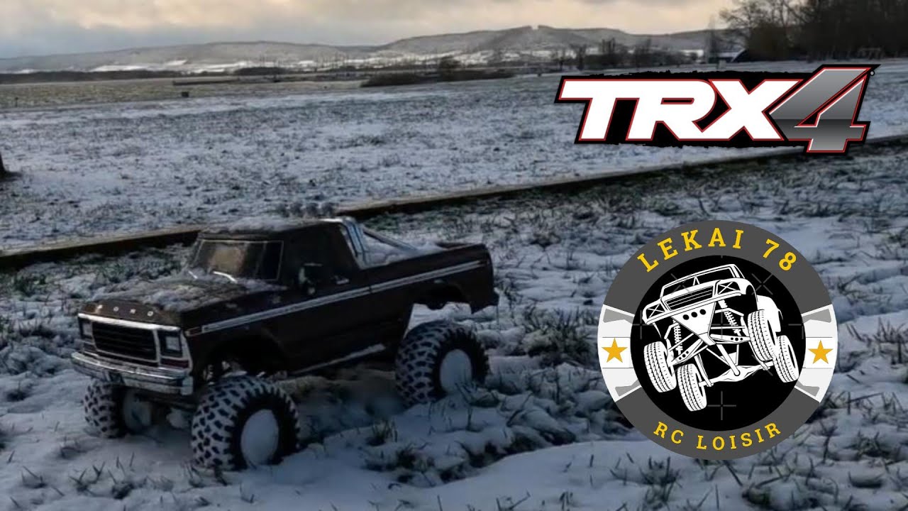 TRAXXAS TRX4 НА СНЕГУ. Часть 1.