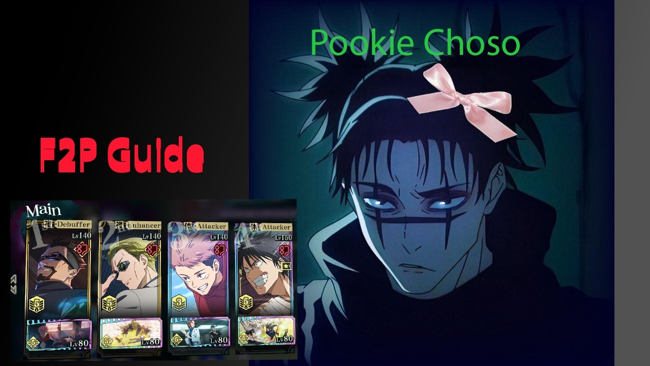Beating Up Pookie Choso!!💗|F2P Guide 25 Score No RNG| Jujutsu Kaisen Phantom Parade