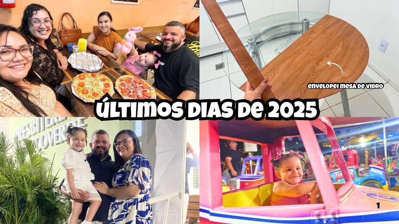 VLOG DE ROTINA | COMEÇEI  O ANO GANHANDO PRESENTE | ENVELOPEI MINHA MESA DE VIDRO ✨