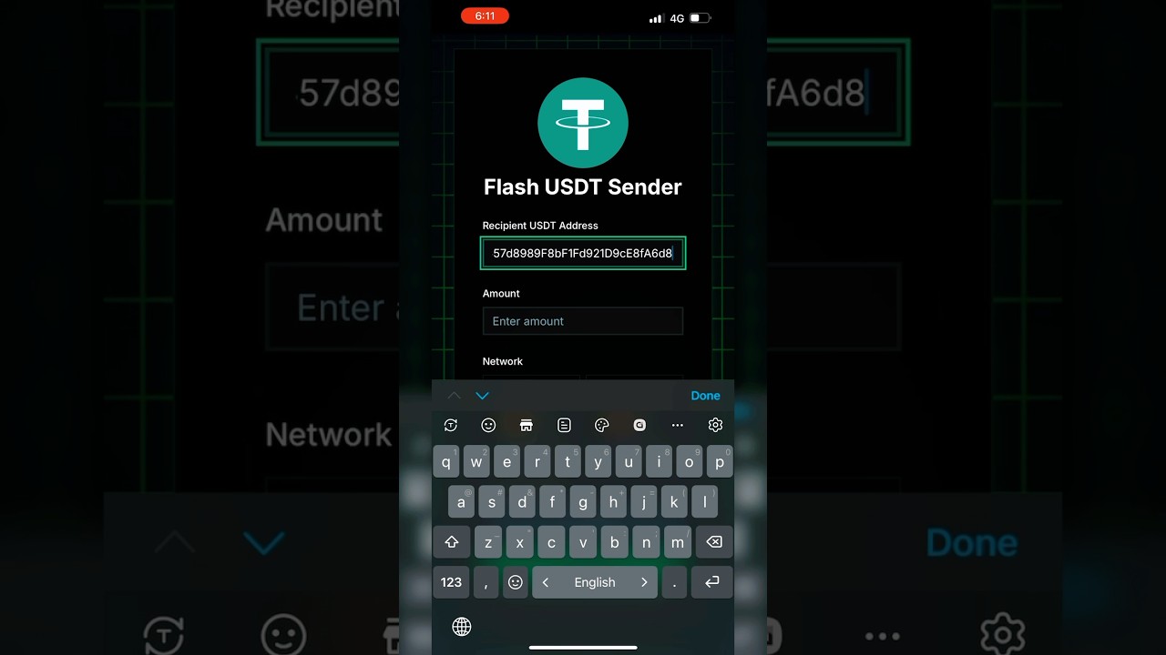 Flash USDT Sender  | Flash USDT on Android & iOS | How to  #FlashUSDT on Android & iOS?