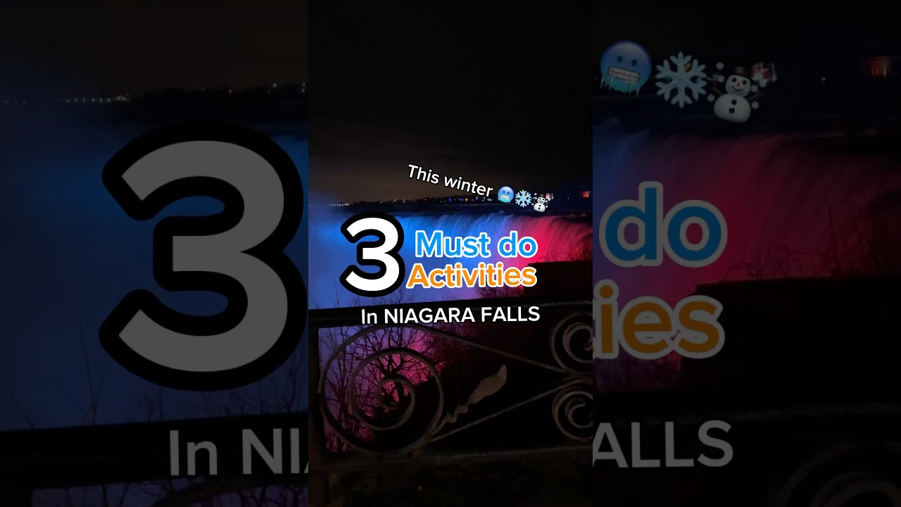 Are you going to Niagara Falls this Winter? 🥶