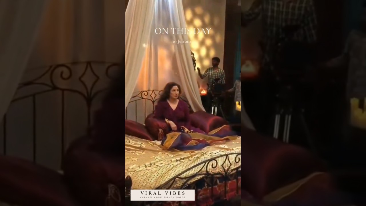 Syed Noor directing wife Saima Noor for series Constitution of Mandi