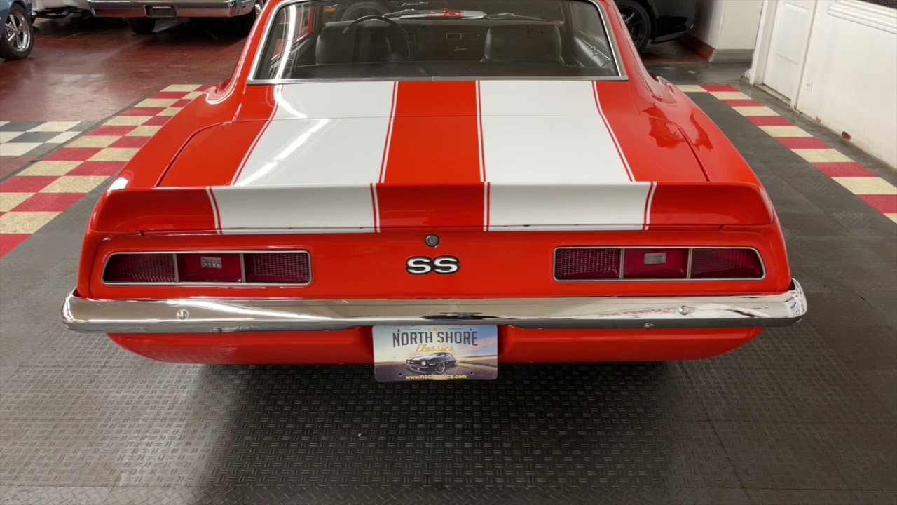 1969 Chevrolet Camaro - SS 350 - HUGGER ORANGE - HOUNDSTOOTH INTERIOR