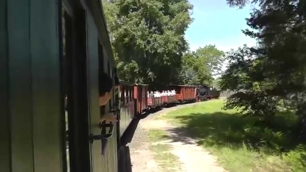 99 3462 mit Kleinbahnzug Pfingsten 2014 bei der WEM