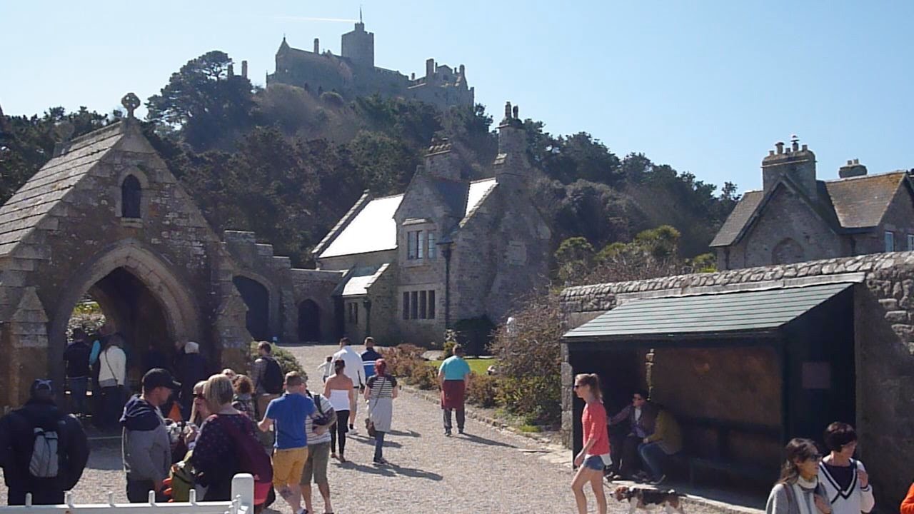 A Visit  to St Michaels Mount  Cornwall England April, 2015