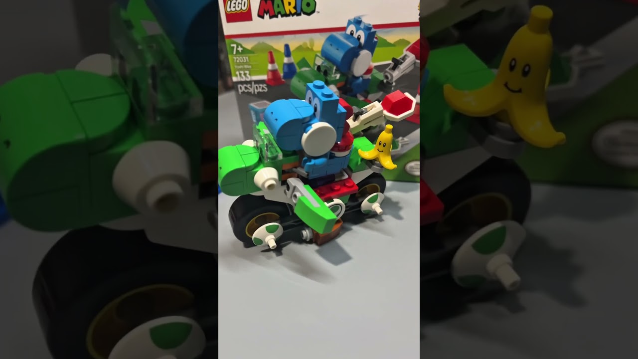LEGO Super Mario: Mario Kart Yoshi Bike Building Toy 72031