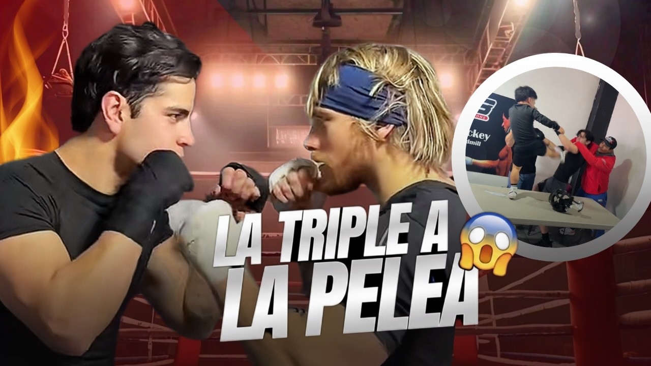 Boxeando con la TRIPLE A! Aldo de NIgris, Abelito y Aaron Mercury stream 😱