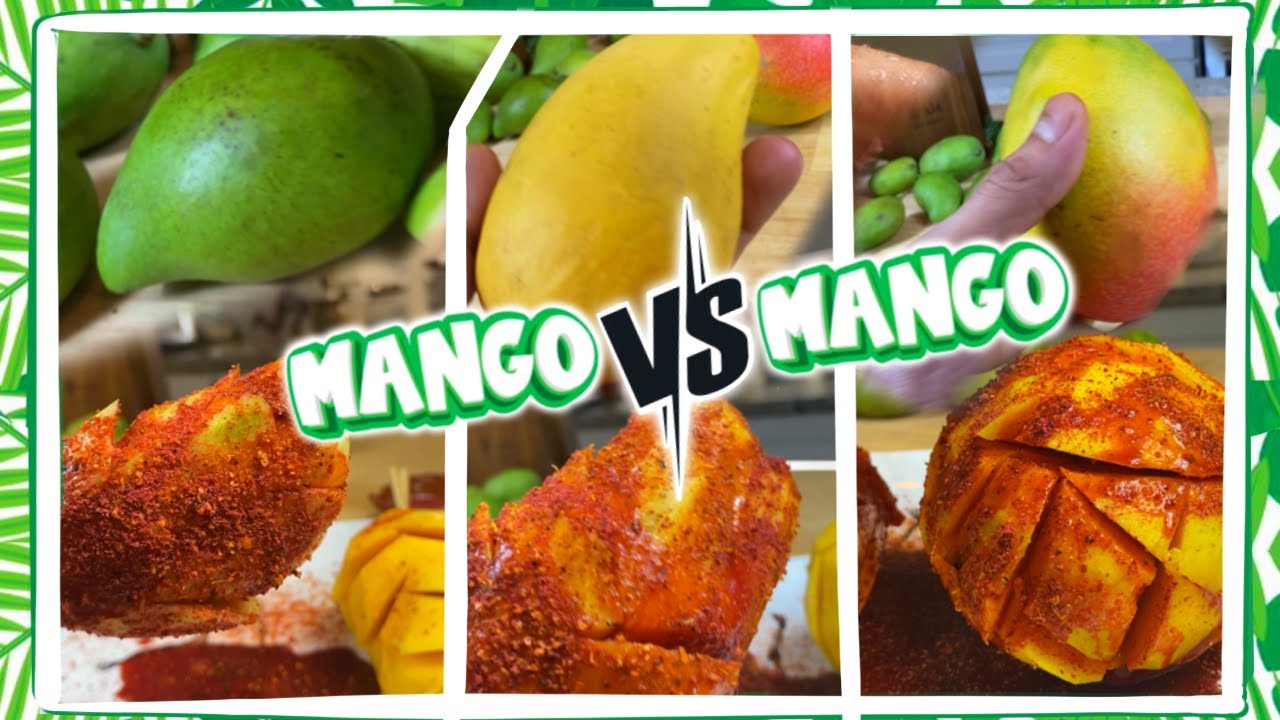 Mexican Mango Taste Test! 🥭🌶️ Cutting Them Like a Blooming Flower! | FOOD PARADISE 🥳🎉