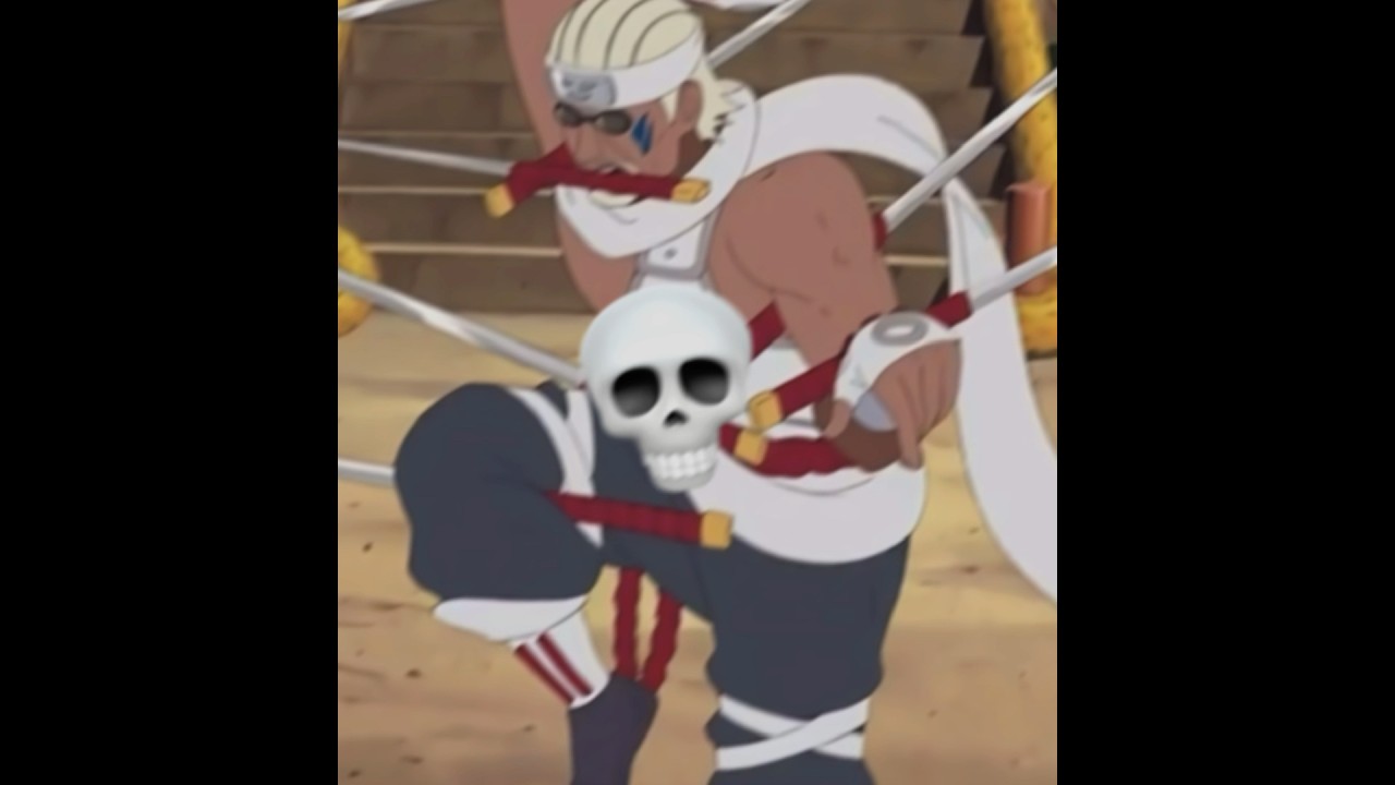 Killer Bee vs Sasuke 💀 #killerbee #sasuke #anime #animemoments