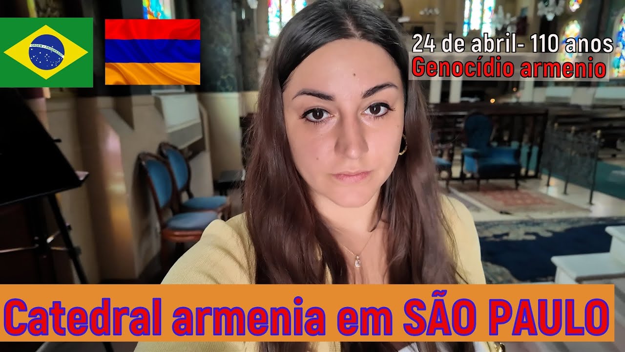 Visitando catedral ARMENIA em SÃO PAULO no dia inportante