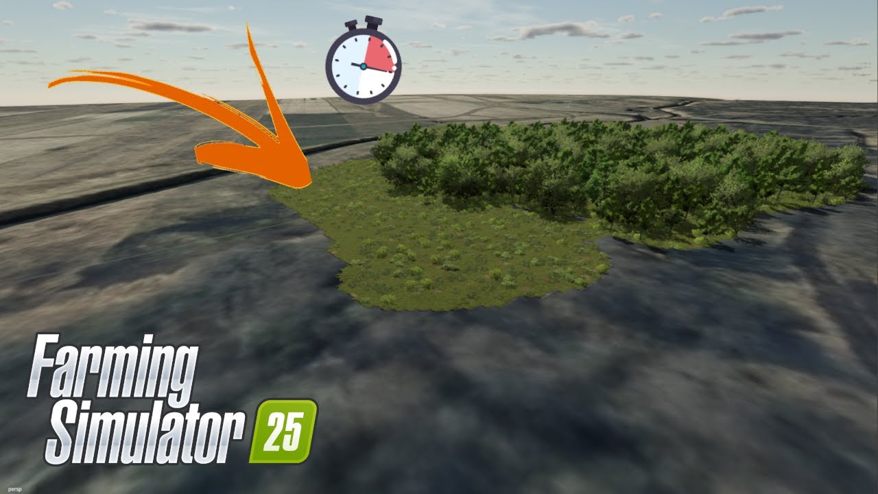 Szybkie tworzenie las&oacute;w i łąk w FS 25 / Giants Editor Procedural Placement Tutorial