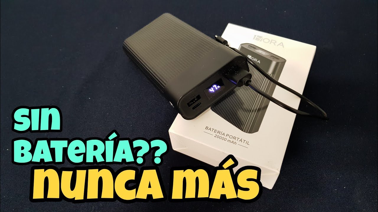 POWER BANK 1HORA GAR 117 - Unboxing y Review