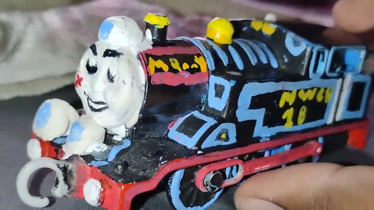 Trackmaster custom review on Manny the Tank Engine