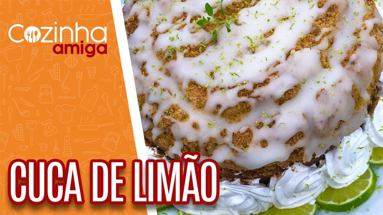 Cuca de Limão - Flavio Duarte | Cozinha Amiga (09/09/21)