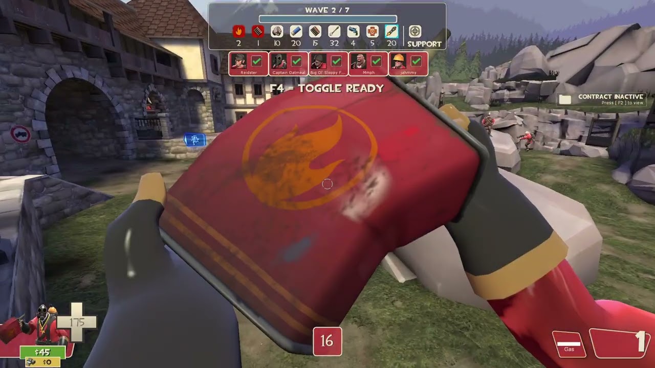 TF2 MVM Pyro Gameplay No Credit/No commentary