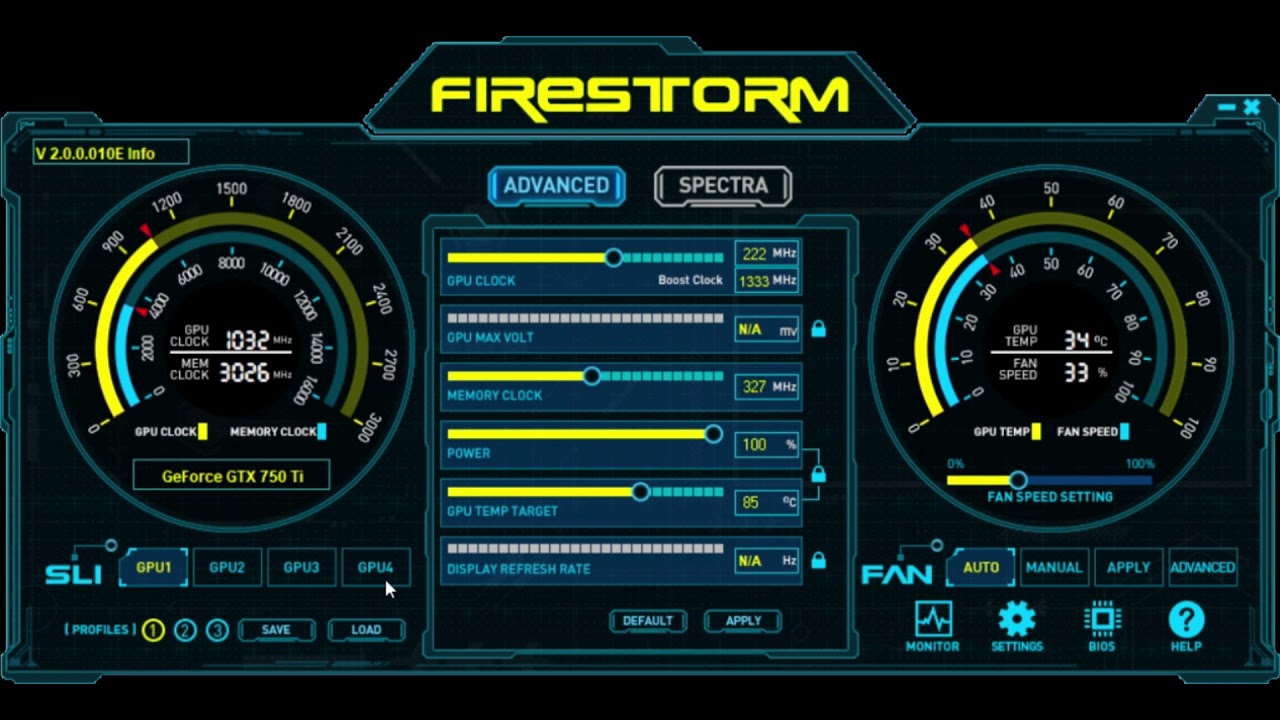 HOW TO OVERCLOCK ZOTAK 750 TI USING FIRESTORM(BETTER THAN MSI)