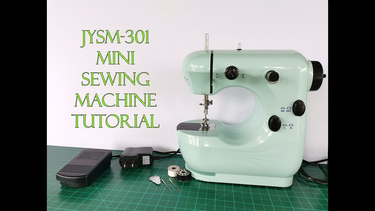 JYSM-301 Mini Sewing Machine Tutorial