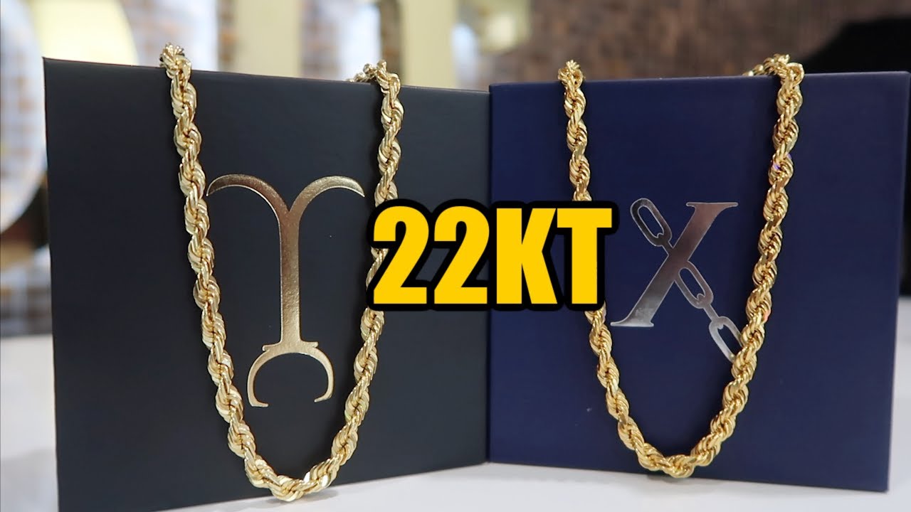 Я нашел лучшие цепи 22KT Rope.
