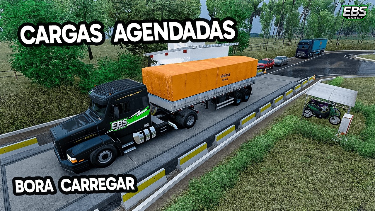 Multiplayer Comboio EBS Logística simulado ets2 ets 2 1.58