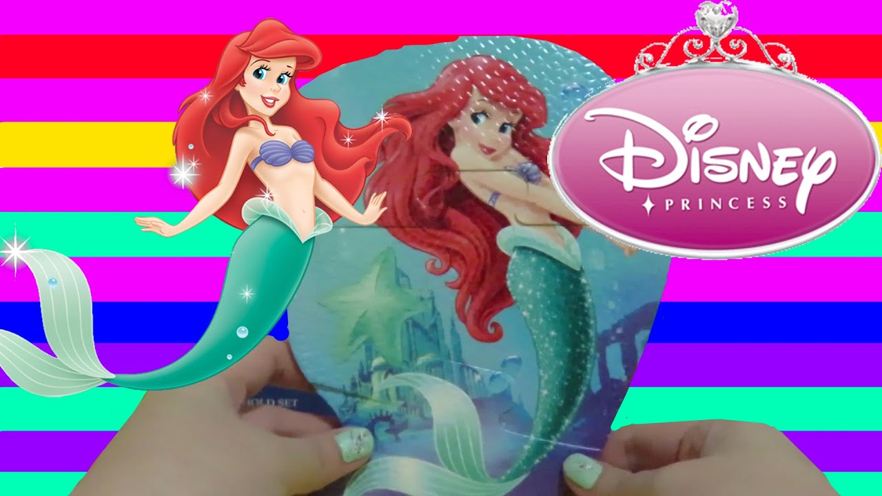 Disney Princess Ariel Bath Time Puzzles Review