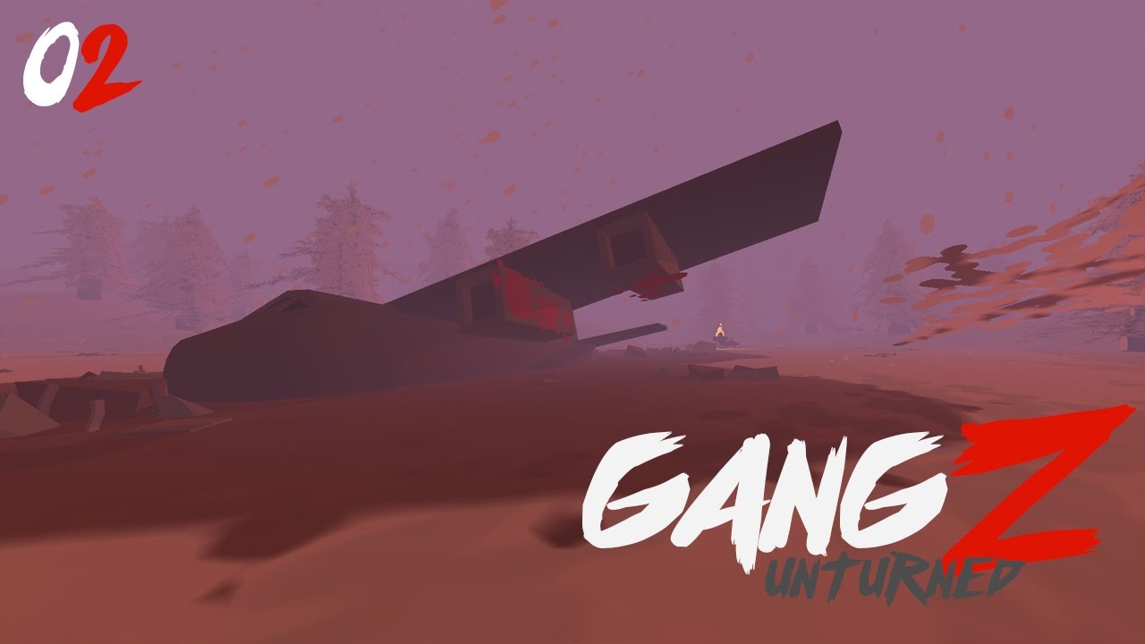 AIRPORT PLANE CRASH?? || GangZ Unturned || Episode 2