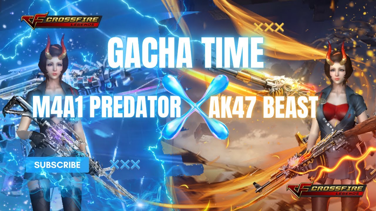 CrossFire Legends: Gacha AK47 Beast & M4A1 Predator (Update Terbaru)