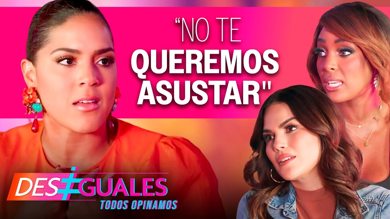 Francisca y Amara La Negra le anticipan a Karina Banda los retos de ser mamá | Desiguales