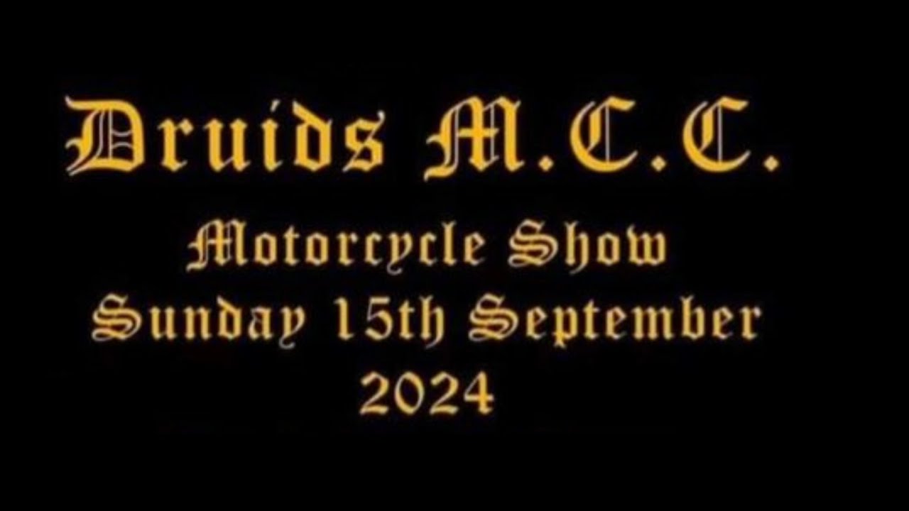Druids MCC Bike Show 2024