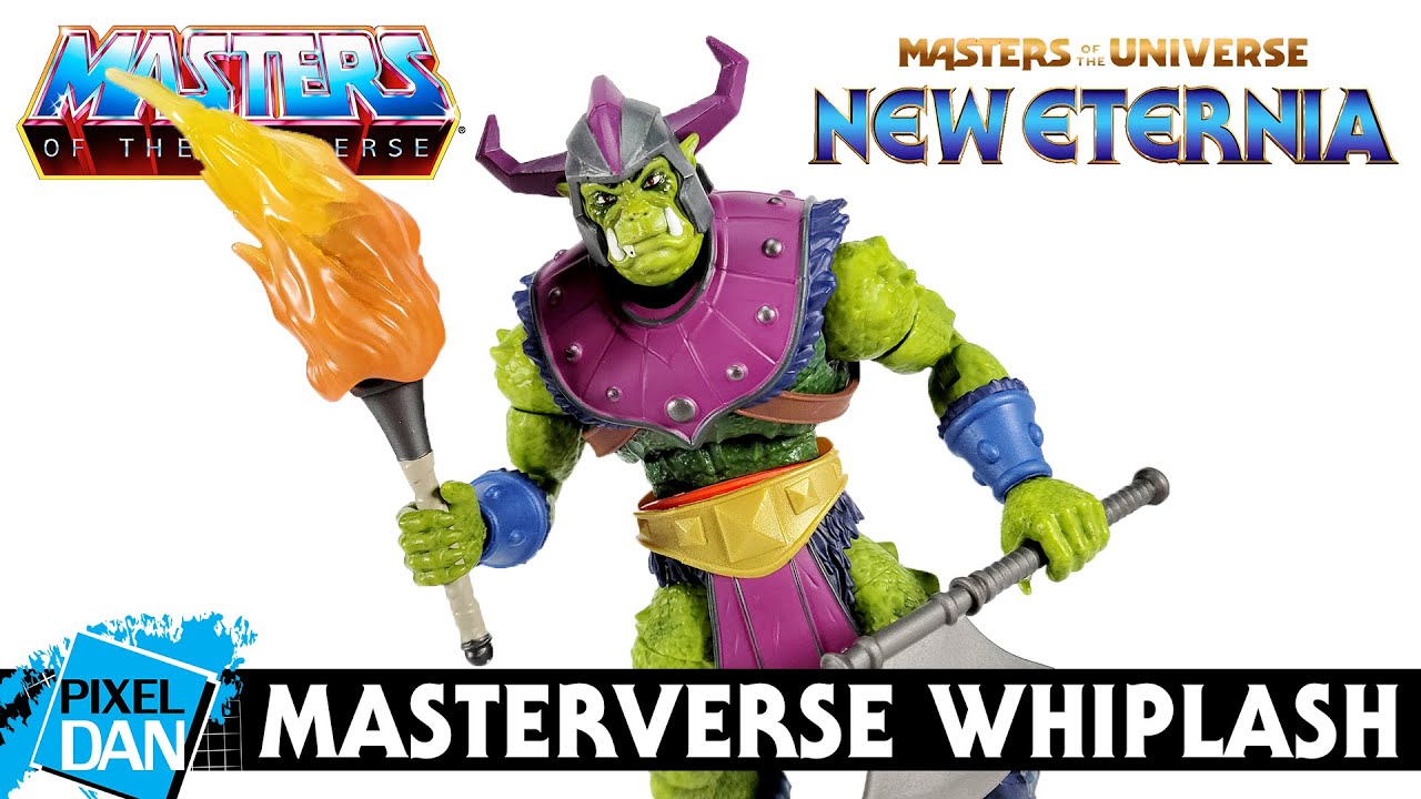 New Eternia WHIPLASH Masterverse Action Figure Review | Masters of the Universe